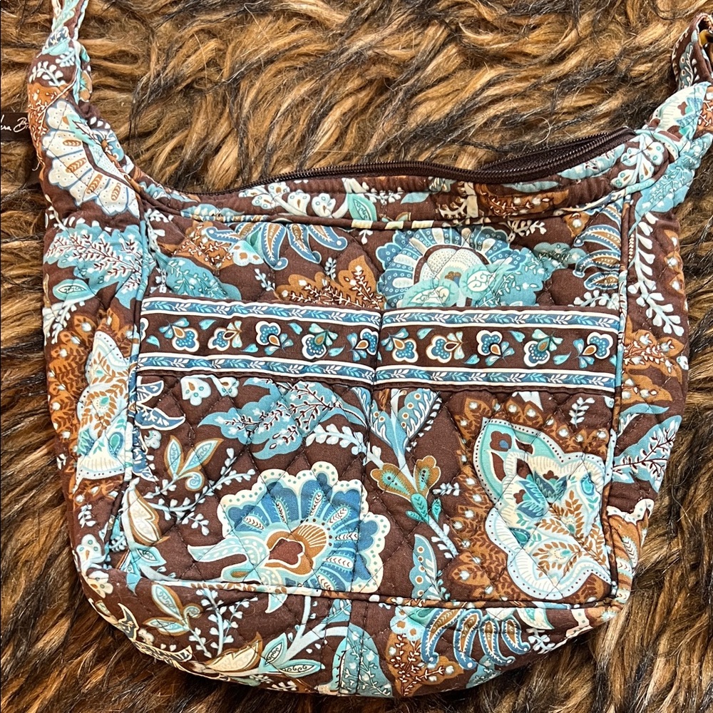 Vera Bradley Crossbody “Java Blue” - Picture 2 of 4